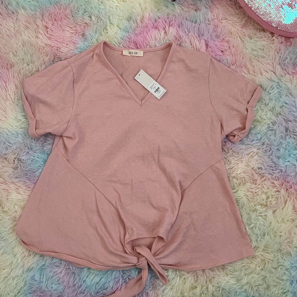 Francesca’s Front Tie Top